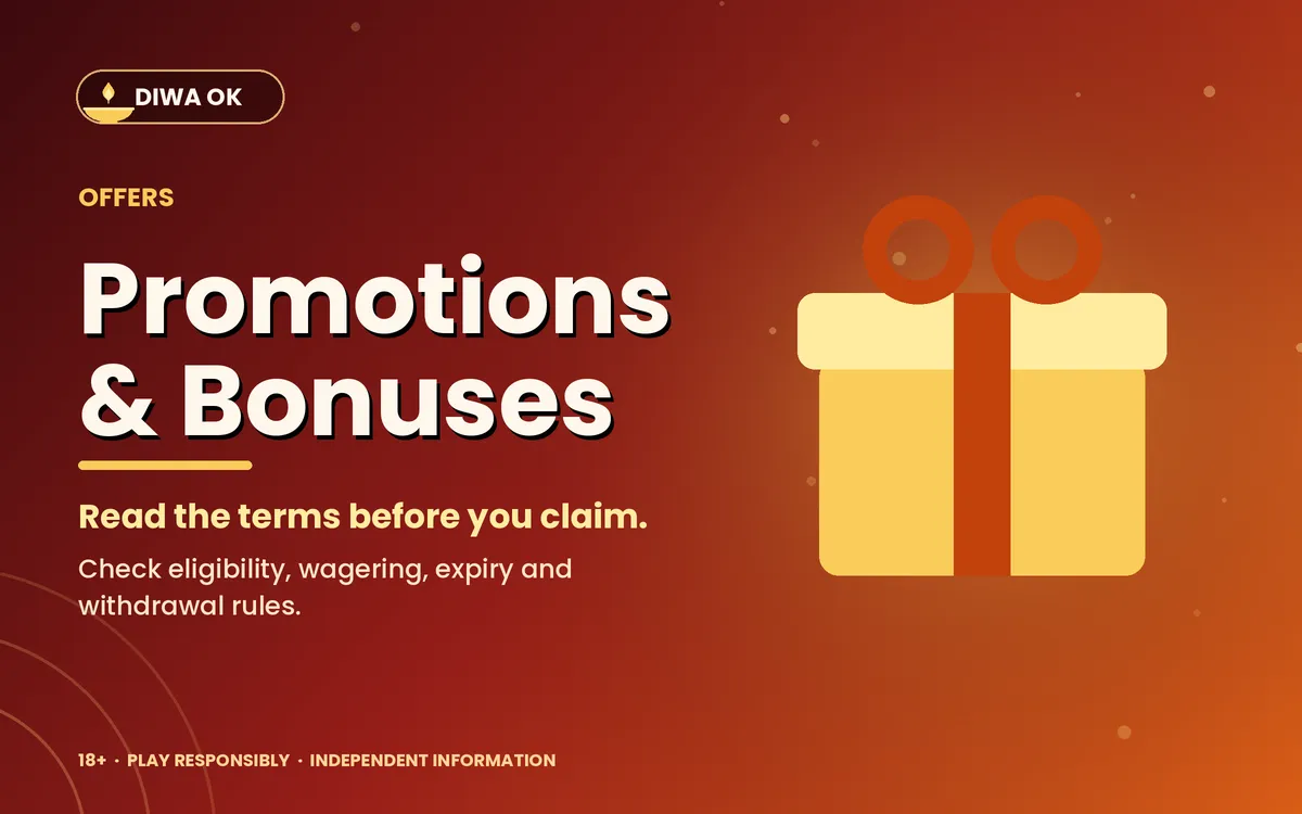 Diwa Ok Bonuses and Promotions